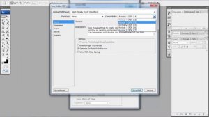 How to Create PDF in Photoshopcs3