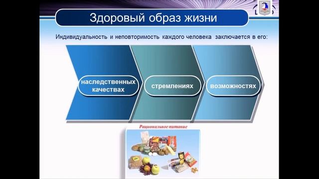 ОБЖ, 8 класс. Здоровый образ жизни как необходимое условие сохранения и укрепления здоровья человек