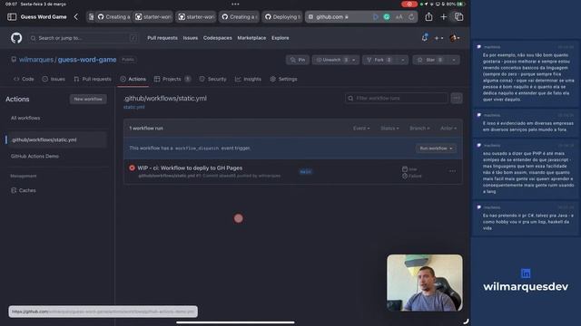 Aprendendo Github Actions e Pages para Flutter Web - Em um iPad смотреть онлайн