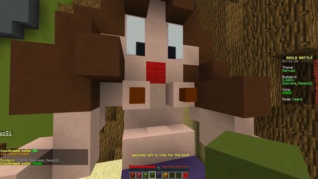 ?ТОП постройки от ПРО игроков! РУСАЛОЧКА и ОЧКИ в МАЙНКРАФТ Битва строителей №529 смотреть онлайн