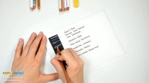 Обзор белых карандашей для скетчинга маркерами