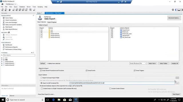 How to generate the whole database script in MySQL Workbench - MySQL DBA Tutorial смотреть онлайн