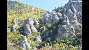 Долина Привидений Гора Демерджи, Крым