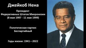 Президенты Федеративных Штатов Микронезии (Президенты Микронезии)