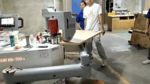 KN-700 кромкооблицовочный криволинейный станок