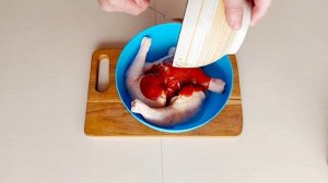 Шашлык из курицы, маринад легкий и очень вкусный.