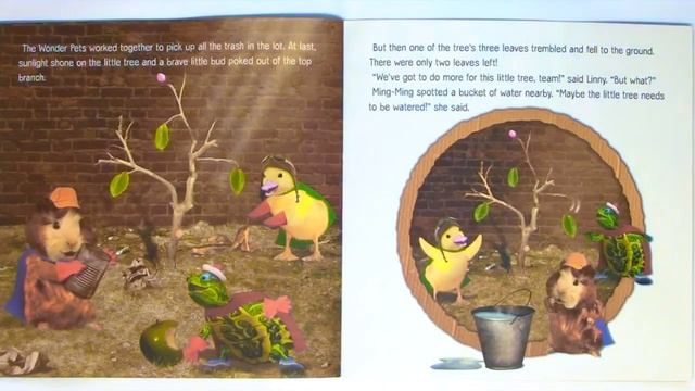 WONDER PETS! "SAVE THE TREE!" - Read Aloud - Storybook for kids, children