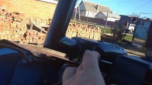 МОТОБЛОК НЕВА С НОВОЙ ВЫХЛОПНОЙ ТРУБОЙ