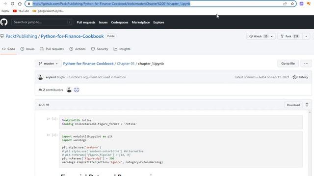 Как скачать код с github в notebook Google Colab. #python , #pythoncode, #github , #googlecolab