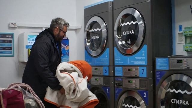 Автоматизированная прачечная самообслуживания от компании стирка.com. Промо видео