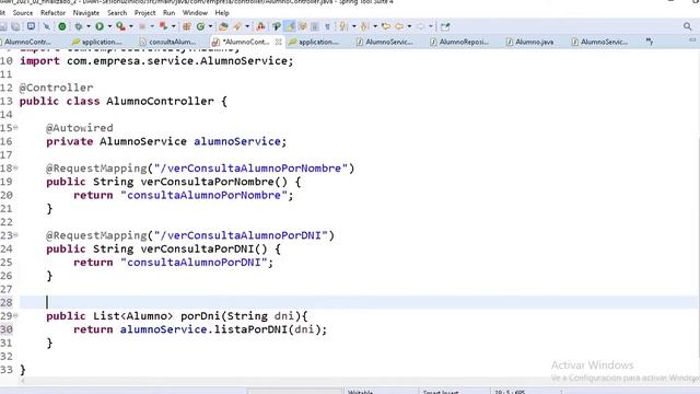 03 Consultas en Spring MVC usando JPQL смотреть онлайн