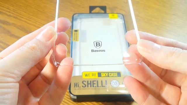 Прозрачный пластиковый чехол для Galaxy S7 Edge Baseus Sky Case смотреть онлайн