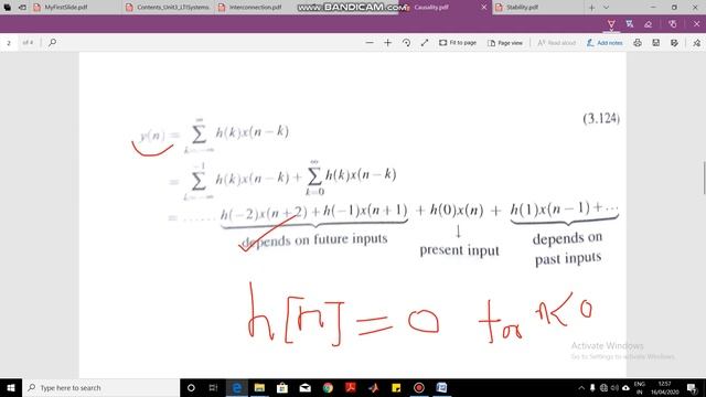 Causality, Stability of LTI systems смотреть онлайн