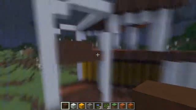 Minecraft. Большой роскошный дом. Строительство.