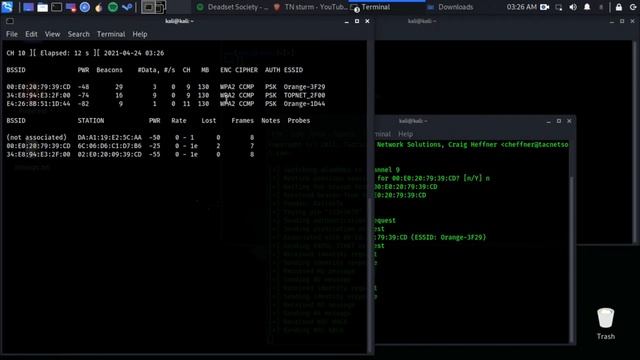 KALI LINUX Wifi WPS Vulnerebility Check By HackTech Ethical