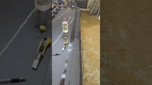 Изготовление столешницы из керамогранита часть 1-я