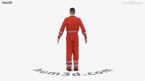 Paramedic 3D model by Hum3D.com