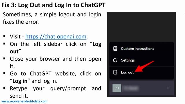Fix “Hmm…Something Seems to Have Gone Wrong” In ChatGPT смотреть онлайн