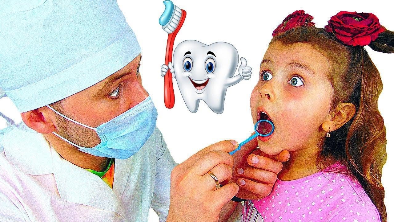 Милана и папа собрались лечить зубы смотреть онлайн