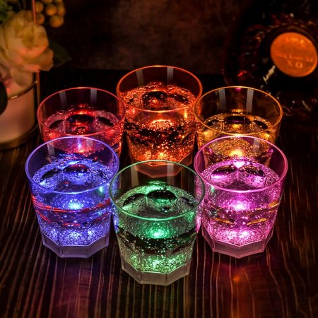 best 29 Brighten up in Water Whiskey Cup 250ml 6 colors Water Glow Cup tactics for 2023