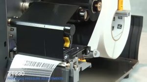 Как настраивать печатающую головку принтера этикеток Zebra ZT230