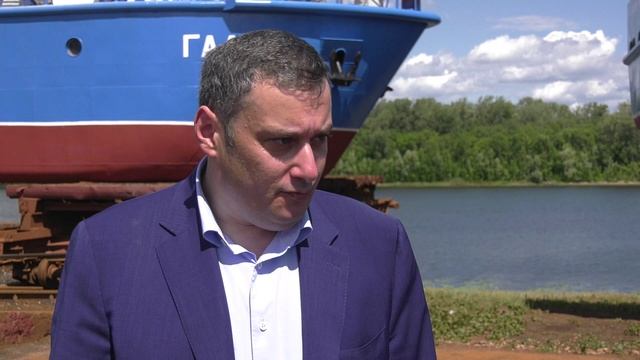 В Самаре спустили на воду новейшие промерные суда