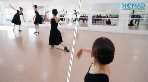 «Народно-характерный танец» контрольный урок. 3-4 класс. Академия хореографии NOMAD/Номад