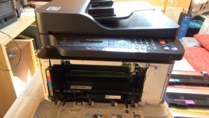 Remove and Install toner cartridge Samsung C480 /C480FW