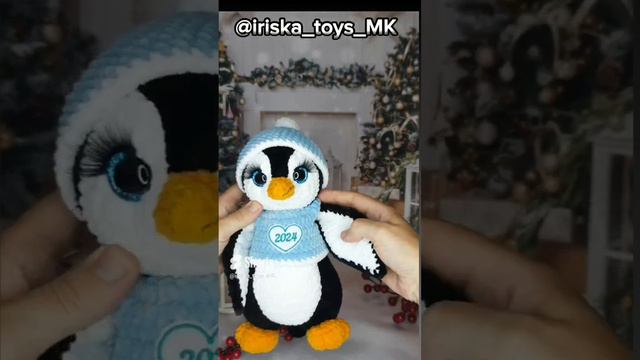Пингвин крючком, схема описание амигуруми мастер-класс