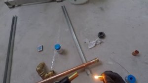 пайка медных труб мягким припоем