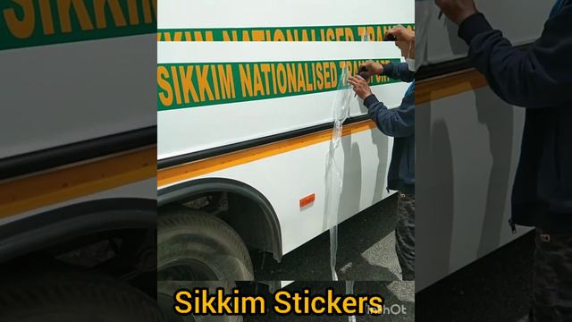 SNT.Bus#Sikkim Stickers ♥️ смотреть онлайн