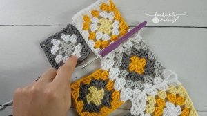 How to Crochet the Continuous Join As You Go (CJAYG) Method | Granny Square Joining | How to Join