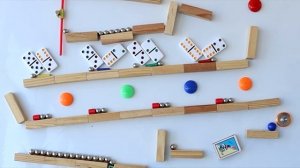 ? Цепная реакция как это было на самом деле  Marble Run Magnet Tricks Игорь Белецкий