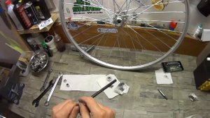 Задняя втулка велосипеда, обслуживание "ашана"