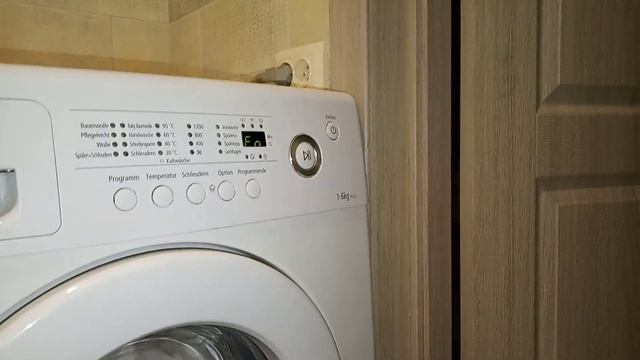 Стиральная машина Samsung P1271 Стирка штор + Лёгкая глажка (3/3) смотреть онлайн