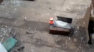 Плавка бронзы в самодельной печке