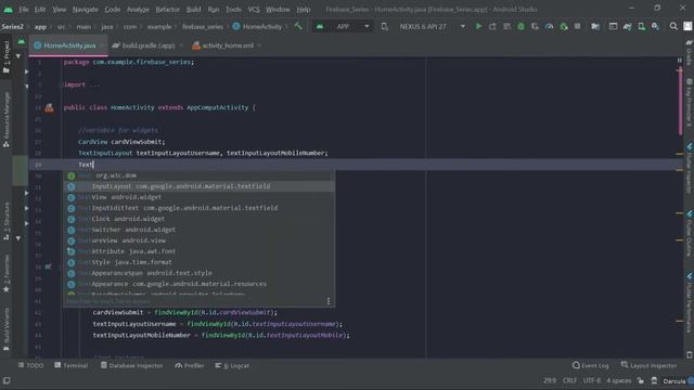 How to retrieve data from firebase  and display on textView using android for beginners || Part 5