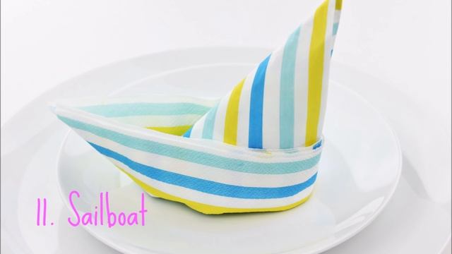 19 Ideas Folding Napkins - How to fold a napkins - easy napkin folding tutorial for beginners смотреть онлайн