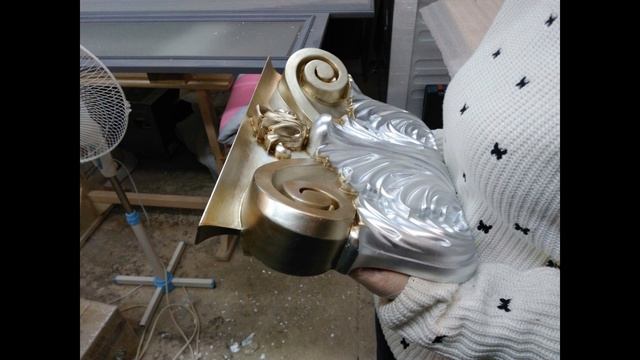 Серебряная поталь + битум смотреть онлайн