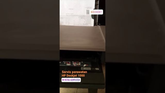 Servis Perawatan Printer HP Deskjet 1000