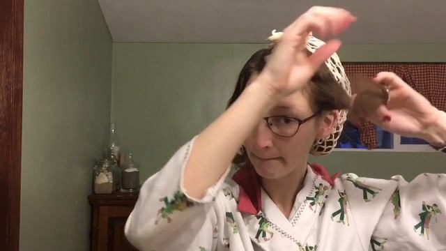 When a roller set fails//Styling with a Snood смотреть онлайн