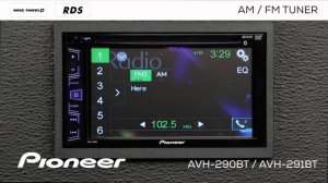 How To - AM/FM Radio - Pioneer AVH-290BT, AVH-291BT, MVH-AV290BT, AVH-190DVD