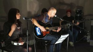 "Ветер вырывает из рук", Ярослав Гользаузер & Band, квартирник 21.10.17, Школа рока URS