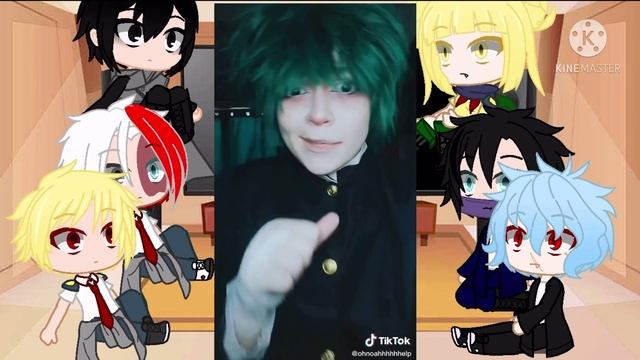 Lov And Some of class 1-A react to middle school deku/Villian deku animatic part 3 смотреть онлайн