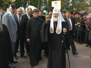 Патриарх Кирилл посетил город Тутаев