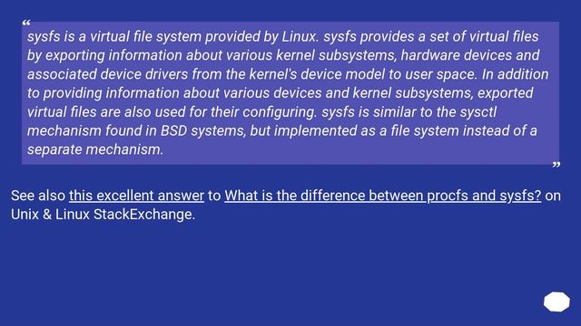 Directory - /sys in linux смотреть онлайн