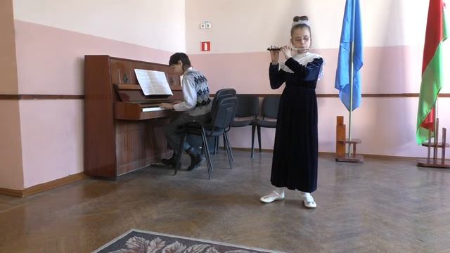 Гендель - Концерт для флейты с оркестром (F-dur), I часть_исполняет Марианна Бабич смотреть онлайн