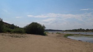Жизнь в городе. Волжский  10.08.2023г.  Пляж "Козий"