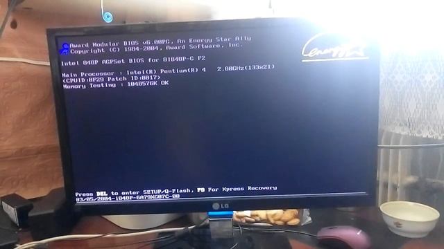 Прошивка\обновление BIOS через DOS мультизагрузочную флешку