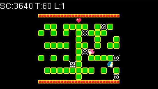 "Binary Land" OLD JAVA GAME (Living Mobile 2003 year) смотреть онлайн